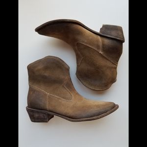 MIA Cowboy Booties, Size 9